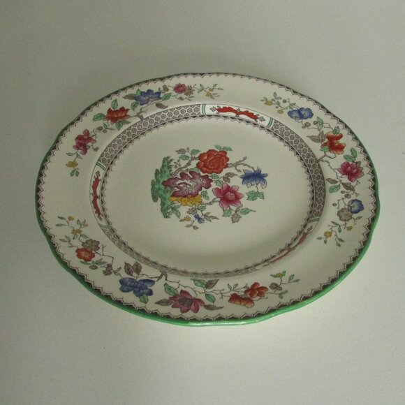 Vintage 9" lunch plate, Chinese Rose design, Copeland Spode (Lot 2) - Picture 6 of 13